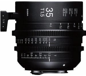 Sigma 35mm T1.5 FF High-Speed Prime Lens for Sony E, Feet #340967