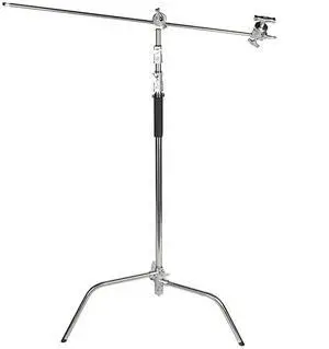 Sirui 10.5' Stainless Steel Tube C-Stand with Grip Head and Extension Arm