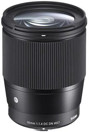Sigma 16mm F/1.4 DC DN Contemporary Lens for Canon EF-M (402971)
