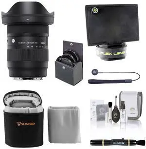 Sigma 16-28mm f/2.8 DG DN Contemporary Lens for Sony E with Accessories Kit