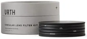 Urth 49mm Essentials Filters Kit Plus+ with UV, CPL, ND8 and ND1000 Filters