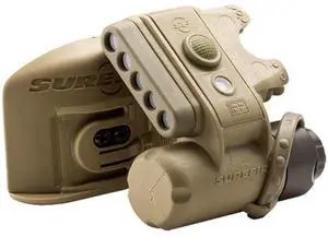 Surefire Helmet Light LEDs 3 White, 2 Blue, 1 Infrared IFF