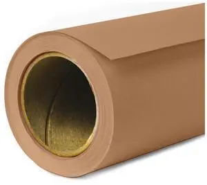 Savage Widetone Seamless Background Paper, 53"x18', Mocha, #76 #76-5318