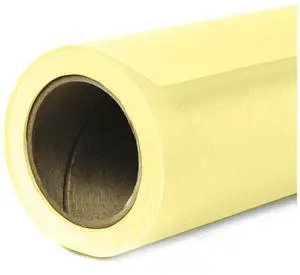 Savage Widetone Seamless Background Paper, 145gsm, 7.6 mil, 26"x36', #93 Lemonade