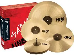 Sabian HHX Performance Cymbal Set, Natural Finish #15005XTMN