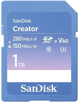 SanDisk Creator Series 1TB UHS-II SDXC Memory Card #SDSDXEP-1T00-GNCIS