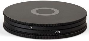 Urth 72mm Duet Filter Kit with UV and CPL Lens Filters #UFKM2PST72