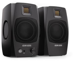 Adam Audio Adam Audio D3V Desktop Monitors, Black #D3V-BLACK
