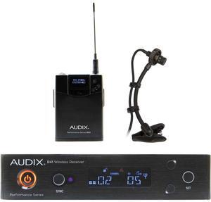 Audix AP41SAX Instrument Wireless System w/ ADX20i Clip-On Instrument Condenser mic 518-554 MHz