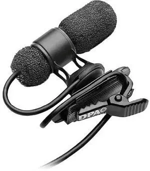 DPA Microphones d:screet CORE 4080 Mic, Mini-Jack Connector, Normal SPL, Black