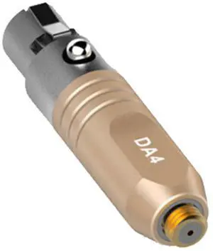 Deity Microphones DA4 TA4F to Microdot Adapter for Shure Wireless Kits, Beige