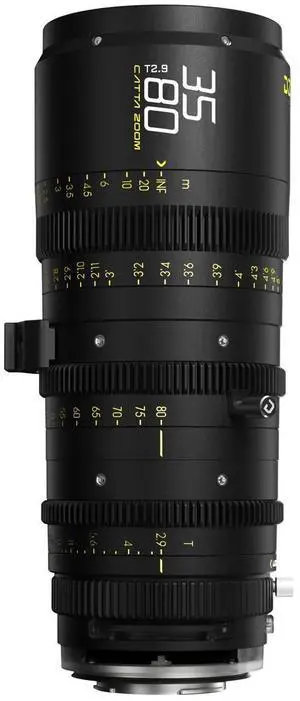 DZOFILM Catta 35-80mm T2.9 Cine Lens for Sony E, Black DZOFILM Catta 35-80mm T2.9 Cine Lens for Sony E, Black