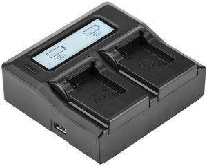 Green Extreme Dual Smart Charger with LCD Screen for GoPro AHDBT-201/301/302