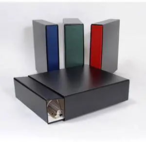 Archival Methods 2.5" Matching Three Ring Binder + Slip Case, Holds 10x11 Pages