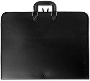 Itoya Prat Paris 20x26" Start 1 Hard Cover Polypropylene Portfolio, 1" Gusset