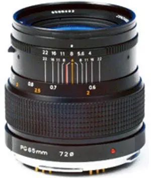 Bronica Zenzanon - PG 65mm F/4.0 Wide Angle Lens for GS Series Cameras #3202