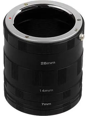 Fotodiox Macro Extension Tube Set Compatible with Sony E-Mount Cameras for Extreme Macro Photography