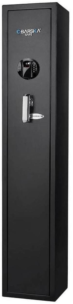 Barska HQ800 1.83 Cubic Foot Standard Quick Access Biometric Keypad 4 Rifle Safe