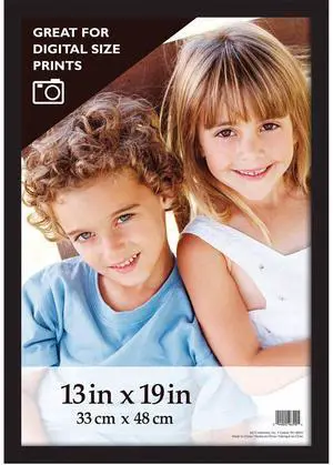 MCS Gallery Wood Frame for 13x19" Photograph, Black #46392
