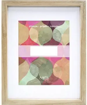MCS 24x36" Art Shadow Box Series Wood Picture Frame, Natural #47582
