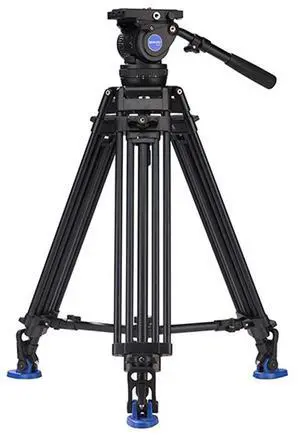 Benro Benro BV10 3-Section Aluminum Alloy Twin Leg Video Tripod with Video Head