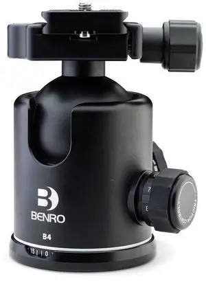 Benro B4 Triple Action Ballhead with PU70 Plate