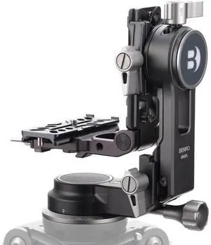 Benro GH2FL Aluminum Foldable Gimbal Head with Quick Release Plate, 22 lbs Capacity