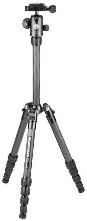Manfrotto Element Traveller Small 5-Section Carbon Fiber Tripod with Ball Head