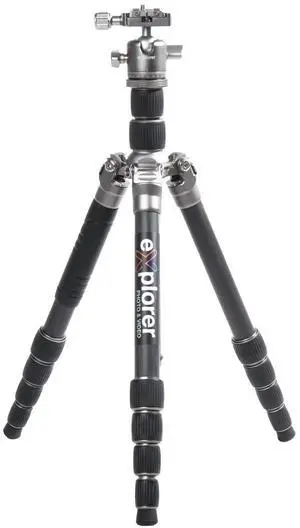 Explorer TX-VK Voyager 5-Section CF Travel Tripod/Monopod with BX-25 Ball Head