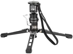 FotoPro X-AIRFLY Mono 4-Section Carbon Fiber 3-In-1 Monopod, Gray