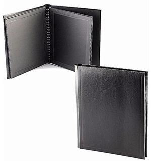 TAP Parade 5x7" Slip-In Photo Album, 10 Pages, Black/Black #101726001