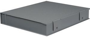Beseler Archival Binder with Rings, 11.63x10.25", Gray #B-9057