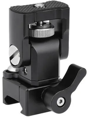 CAMVATE Tilting Monitor Support Bracket with Quick Release NATO Clamp #C2481