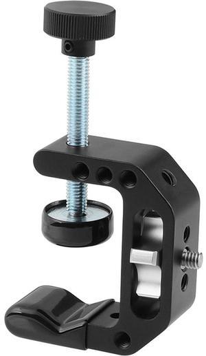 CAMVATE Universal C-Clamp with 1/4" Female Thread, 1/4"-20 Thumbscrew Knob