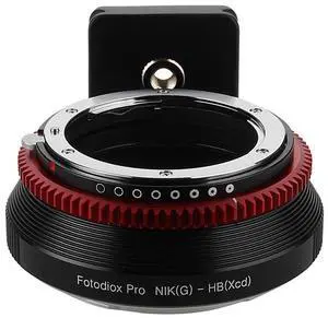 Fotodiox Pro Lens Mount Adapter for Nikon Nikkor F Mount G-Type D/SLR Lens to Hasselblad XCD Mount Mirrorless Digital Camera System