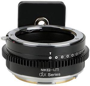 Fotodiox Pro Adapter, Nikon F Mount G-Type Lens to Leica L-Mount/T-Mount Camera