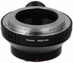 Fotodiox Mount Adapter for Nikon RF Rangefinder S-type Lens to Pentax Q Mount Mirrorless Camera