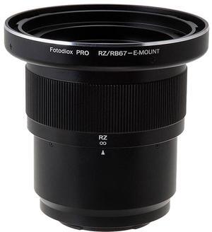 Fotodiox Pro Lens Mount Adapter for Mamiya RB67/RZ67 Lens to Sony Alpha E Camera