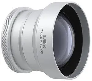 Freewell 1.5x Telephoto Lens for Fujifilm X100VI and X100V Cameras, Matte Silver