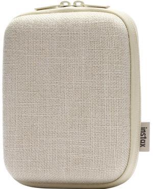 Fujifilm Hard Shell Case for Instax Square Link Smartphone Printer, Woven Ivory