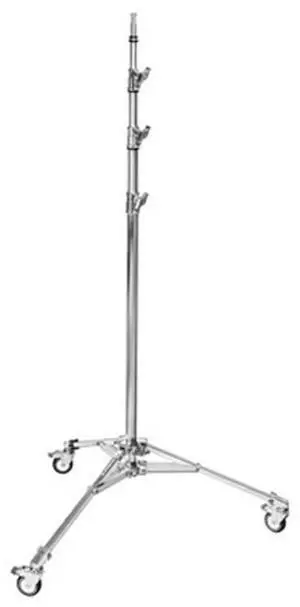 Avenger High 14.10' Roller Stand 43 with Low Base, 4 Sections, 3 Risers, Steel