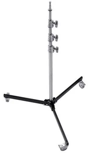 Avenger High Baby 10.8' Studio Roller Lightstand with 5/8" Mounting Stud, Four Riser