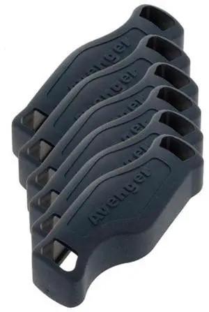 Avenger Black T-Tops, Set Of 6
