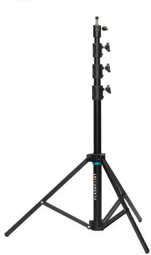 Flashpoint Pro Heavy-Duty Air-Cushioned Auto Light Stand (9')