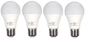 Alzo Digital Joyous Light 8W 120V Full Spectrum LED Light Bulb, Pack of 4