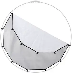 Manfrotto HaloCompact Plus Reflector Cover, 38", Silver/White