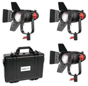Came-TV Boltzen B-30 Fresnel 30W Fanless Focusable LED Daylight 3-Light Kit