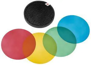 Flashpoint Flashpoint StreakLight Honey Comb / Color Filter Set - (Replacement for Godox AD-S11)
