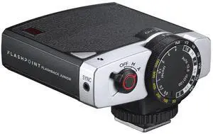 Flashpoint FlashBack Junior Retro Camera Flash, Black
