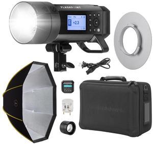 Flashpoint XPLOR 400 Pro TTL R2 Monolight, Bundle w/ParaSnap Softbox, Speedring